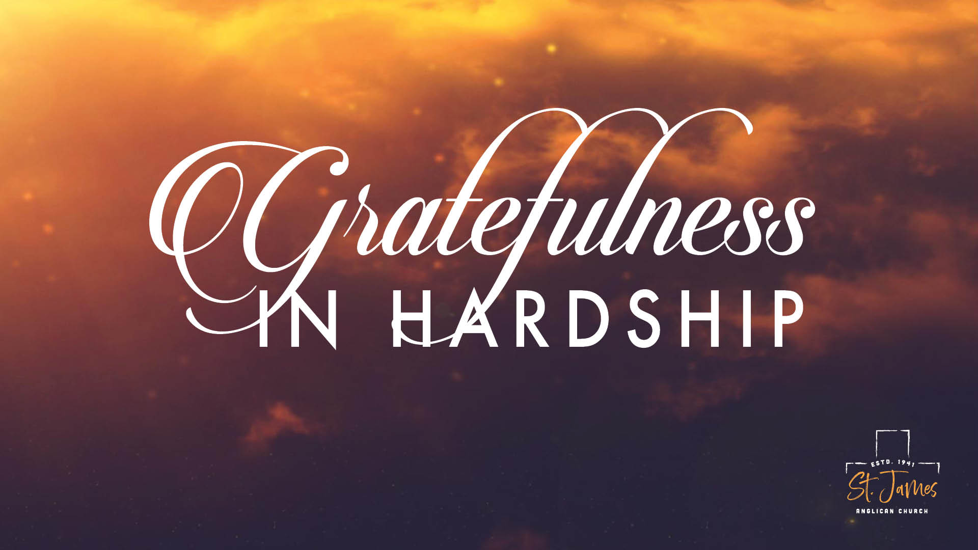 Gratefulness In Hardship
