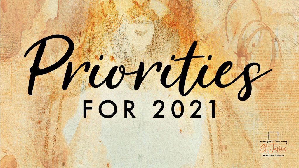 Priorities For 2021