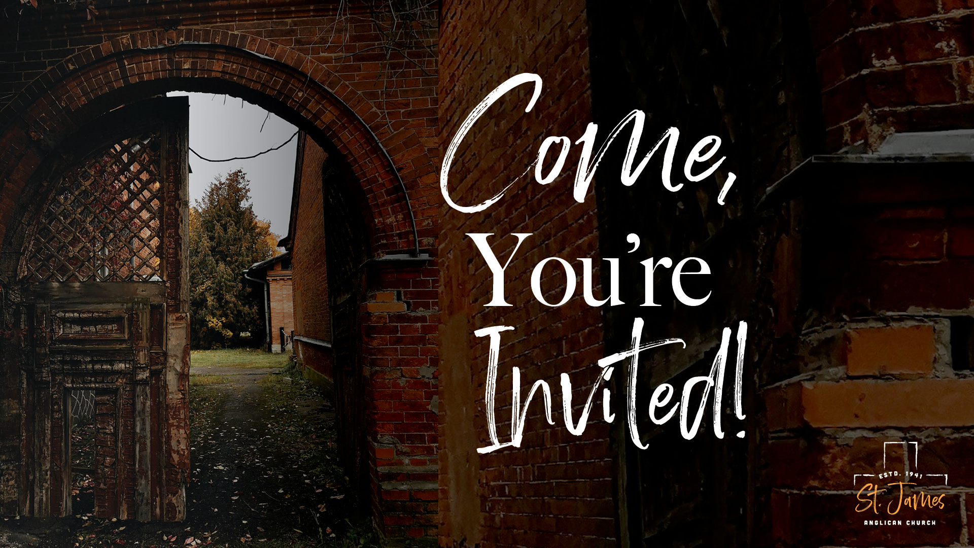 Come, You're Invited!