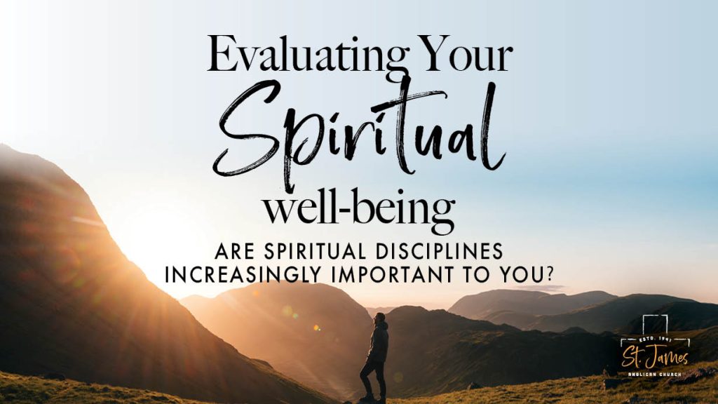 Evaluating Your Spiritual Well Being