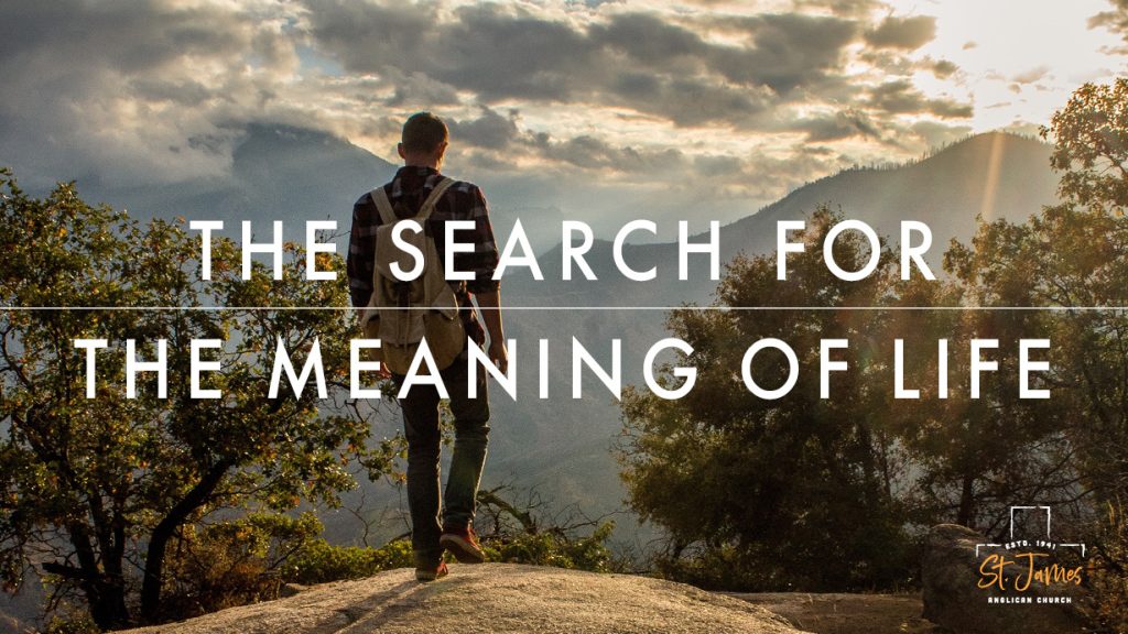 The Search For The Meaning Of Life