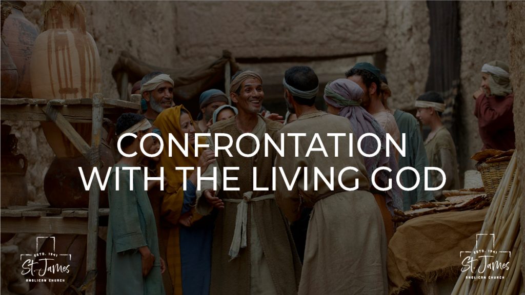 Confrontation With The Living God
