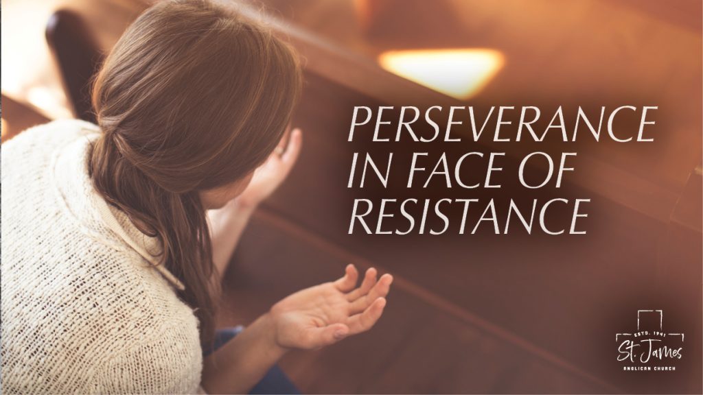 Perseverance In Face Of Resistance
